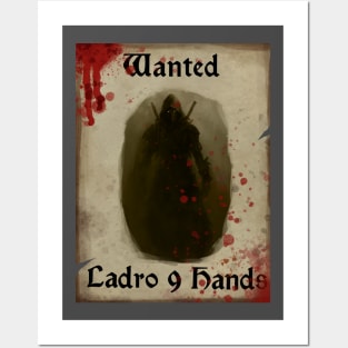 Ladro 9 Hands Posters and Art